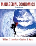 Cover: Managerial Economics - Wiley
