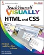 Cover: Teach Yourself VISUALLY HTML and CSS - Visual