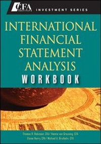 Enlarge image Cover: International Financial Statement Analysis Workbook - Wiley