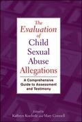 Cover: The Evaluation of Child Sexual Abuse Allegations - Wiley