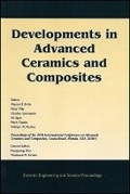 Cover: Developments in Advanced Ceramics and Composites - Ceramic Engineering and Science Proceedings, Volu me26, Number 8 - Wiley