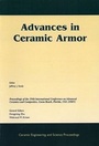 Cover: Advances in Ceramic Armor - Wiley
