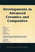 Cover: Developments in Advanced Ceramics and Composites - Wiley