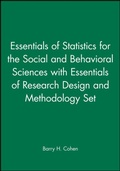 Cover: Essentials of Statistics for the Social and Behavioral Sciences with Essentials of Research Design and Methodology Set - Wiley