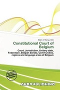Cover: Constitutional Court of Belgium - Aud Publishing