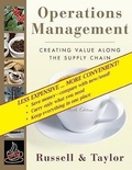 Cover: Operations Management - Wiley