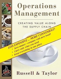 Enlarge image Cover: Operations Management - Wiley