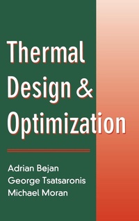 Enlarge image Cover: Thermal Design and Optimization - Wiley
