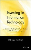 Cover: Information Technology Investment - Wiley