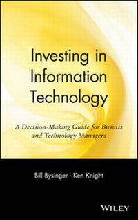 Enlarge image Cover: Information Technology Investment - Wiley