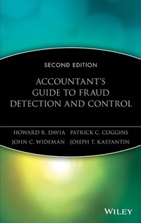 Enlarge image Cover: Accountant's Guide to Fraud Detection and Control - Wiley