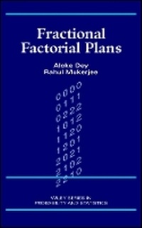 Enlarge image Cover: Fractional Factorial Plans - Wiley
