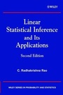 Cover: Linear Statistical Inference and its Applications - Wiley