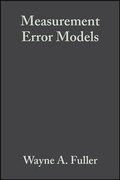 Cover: Measurement Error Models - Wiley