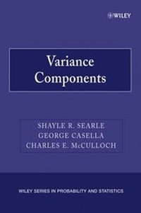 Enlarge image Cover: Variance Components - Wiley