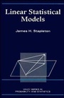 Cover: Linear Statistical Models - Wiley