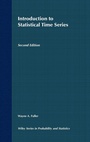 Cover: Introduction to Statistical Time Series - Wiley