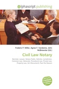 Cover: Civil Law Notary - Alphascript Publishing