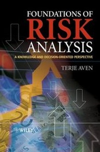 Enlarge image Cover: Foundations of Risk Analysis - Wiley