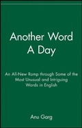 Cover: Another Word A Day - Trade Paper Press