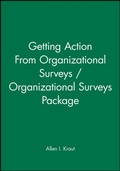 Cover: Getting Action From Organizational Surveys / Organizational Surveys Package - Pfeiffer
