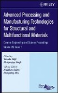 Cover: Advanced Processing and Manufacturing Technologies for Structural and Multifunctional Materials - Wiley