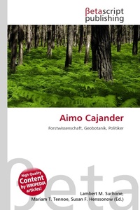 Enlarge image Cover: Aimo Cajander - Betascript Publishing