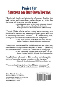 Enlarge image Cover: Success On Our Own Terms - Wiley