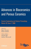 Cover: Advances in Bioceramics and Porous Ceramics, Volume 29, Issue 7 - Wiley