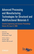 Cover: Advanced Processing and Manufacturing Technologies for Structural and Multifunctional Materials II, Volume 29, Issue 9 - Wiley