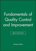 Cover: Fundamentals of Quality Control and Improvement - Wiley