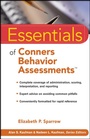 Cover: Essentials of Conners Behavior Assessments - Wiley
