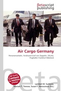 Cover: Air Cargo Germany - Betascript Publishing