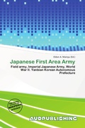 Cover: Japanese First Area Army - Aud Publishing