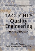 Cover: Taguchi's Quality Engineering Handbook - Wiley