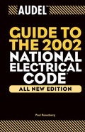Cover: Audel Guide to the 2002 National Electrical Code - Audel