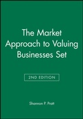 Cover: The Market Approach to Valuing Businesses Second Edition Set - Wiley