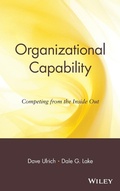 Cover: Organizational Capability - Wiley
