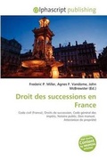 Bild: Droit Des Successions En France - Alphascript Publishing