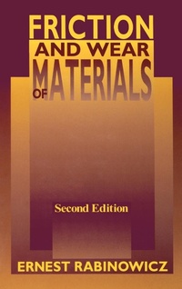 Enlarge image Cover: Friction and Wear of Materials - Wiley