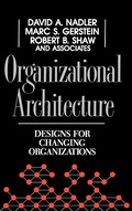 Cover: Organizational Architecture - Jossey-Bass