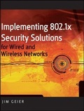 Cover: Implementing 802.1X Security Solutions for Wired and Wireless Networks - Wiley
