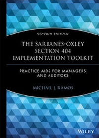 Abbildung von: The Sarbanes-Oxley Section 404 Implementation Toolkit - Wiley