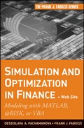 Cover: Simulation and Optimization in Finance + Website - Wiley