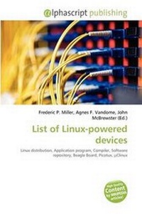 Abbildung von: List of Linux-Powered Devices - Alphascript Publishing