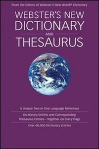 Enlarge image Cover: Webster's New Dictionary and Thesaurus - Wiley