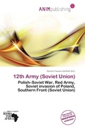 Cover: 12th Army (Soviet Union) - Anim Publishing