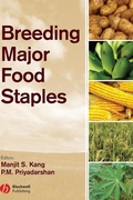 Cover: Breeding Major Food Staples - Wiley