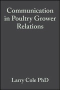 Cover: Communication in Poultry Grower Relations - Wiley