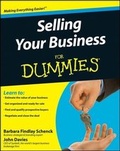 Cover: Selling Your Business For Dummies - Wiley